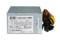 iBox CUBE II power supply unit 500 W 20+4 pin ATX ATX Zilver