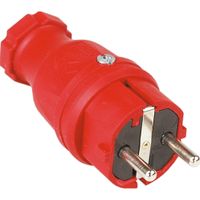 Rubberen stekker "SIROX" rood IP44
