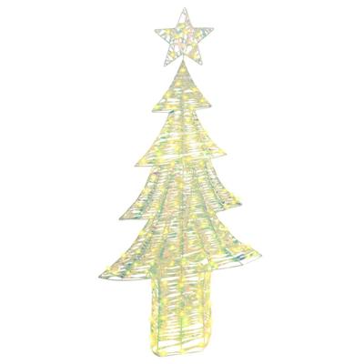 Kerstboom met 240 LED Warmwit 180 cm PET