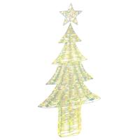 Kerstboom met 240 LED Warmwit 180 cm PET