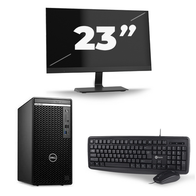 Dell Optiplex 390 Desktop - Intel Core i7-2e Generatie - 16GB RAM - 256GB SSD - Windows 10 + 1x 23 inch Monitor