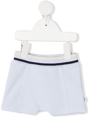 BOSS Kidswear short à logo imprimé - Bleu