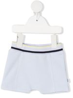 BOSS Kidswear short à logo imprimé - Bleu