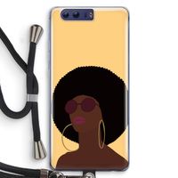Golden hour: Honor 9 Transparant Hoesje met koord