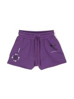 Dolce & Gabbana DGVIB3 short à logo imprimé - Violet - thumbnail