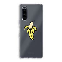 Banana: Sony Xperia 5 Transparant Hoesje