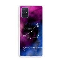 Sterrenbeeld - Donker: Galaxy A71 Transparant Hoesje