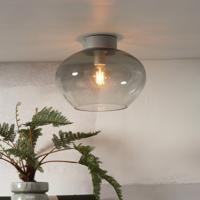 its about RoMi Plafondlamp 'Bologna' 35cm, kleur Lichtgrijs