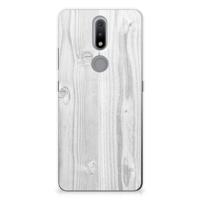 Nokia 2.4 | Bumper Hoesje | White Wood