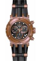 Invicta horlogeband Subaqua 16088 Silicoon Zwart 24mm