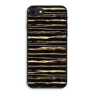 Gouden strepen: iPhone 7 Biologisch afbreekbaar hoesje