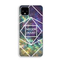 Negenduust ruimte: Pixel 4 XL Transparant Hoesje Negenduust ruimte: Pixel 4 XL Transparant Hoesje