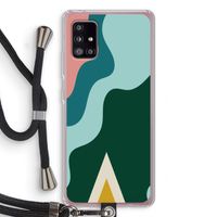 Noor B: Samsung Galaxy A51 5G Transparant Hoesje met koord