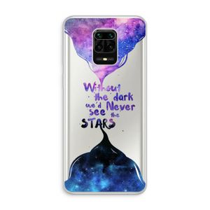 Stars quote: Xiaomi Redmi Note 10 Lite Transparant Hoesje