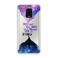 Stars quote: Xiaomi Redmi Note 10 Lite Transparant Hoesje