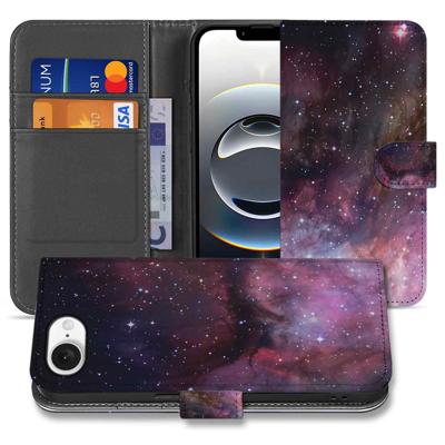 Book Case voor iPhone 16e Galaxy