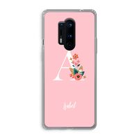 Pink Bouquet: OnePlus 8 Pro Transparant Hoesje Pink Bouquet: OnePlus 8 Pro Transparant Hoesje