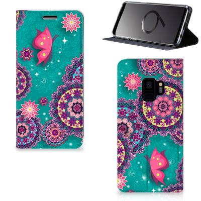 Samsung Galaxy S9 | Bookcase | Cirkels en Vlinders