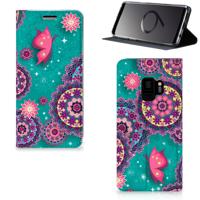 Samsung Galaxy S9 | Bookcase | Cirkels en Vlinders