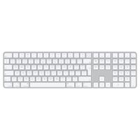 Apple Magic Keyboard Touch ID Num Key Toetsenbord Bluetooth QWERTY, US internationaal Wit Oplaadbaar