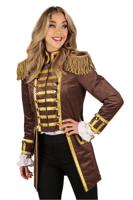 Damesjas Fantasy World Bruin Goud