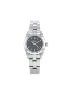 Rolex montre Lady Oyster Perpetual 26 mm pre-owned (1998) - Argent