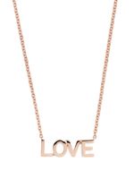 Ef Collection collier Love en or rose