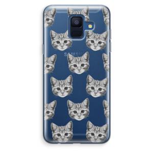 Kitten: Samsung Galaxy A6 (2018) Transparant Hoesje