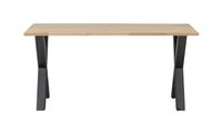 WOOOD Eettafel 'Tablo' met X-poot, 160 x 90cm WOOOD Eettafel 'Tablo' met X-poot, 160 x 90cm
