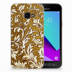 Siliconen Hoesje Samsung Galaxy Xcover 4 | Xcover 4s Barok Goud