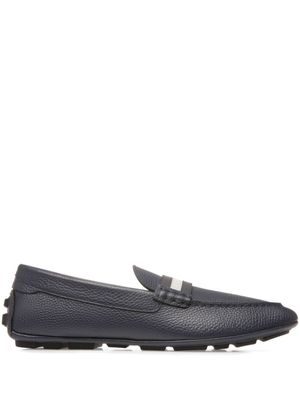 Bally mocassins à bout en amande - Bleu