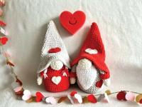 Durable haakpakket Gnomes in Love - Haak deze verliefde gnomes met het Durable Velvet en Coral Mini garen