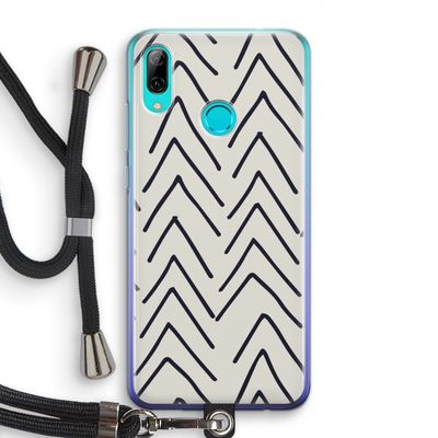 Marrakech Arrows: Huawei P Smart (2019) Transparant Hoesje met koord