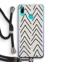 Marrakech Arrows: Huawei P Smart (2019) Transparant Hoesje met koord