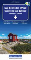Wegenkaart - landkaart 2 Zuid Zweden (West), Southern Sweden; Karlstad Göteborg | Kümmerly & Frey Wegenkaart - landkaart 2 Zuid Zweden (West), Southern Sweden; Karlstad Göteborg | Kümmerly & Frey