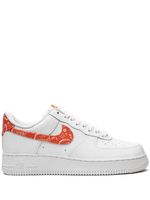 Nike baskets Air Force 1 'Orange Paisley' - Blanc - thumbnail