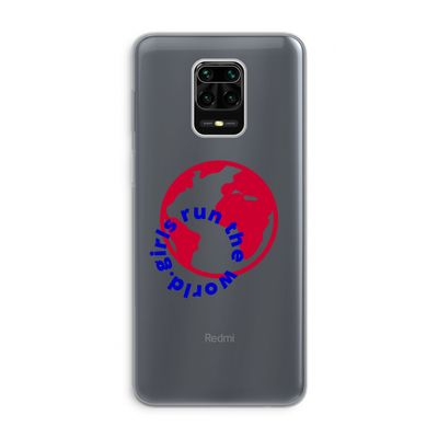 Run The World: Xiaomi Redmi Note 9 Pro Transparant Hoesje
