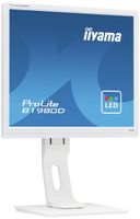 iiyama ProLite B1980D-W1 LED display 48,3 cm (19") 1280 x 1024 Pixels SXGA Wit - thumbnail