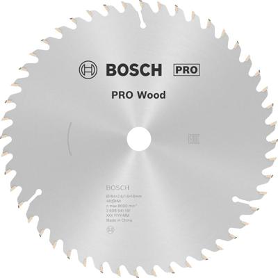 Bosch Accessories Optiline Wood 2608641181 Hardmetaal-cirkelzaagblad 184 x 16 x 2.6 mm Aantal tanden: 48 1 stuk(s)