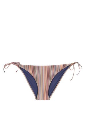 Paul Smith bas de bikini à rayures - Jaune
