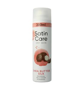 Satin care scheergel droge huid