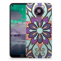 Nokia 3.4 | TPU Case | Purple Flower