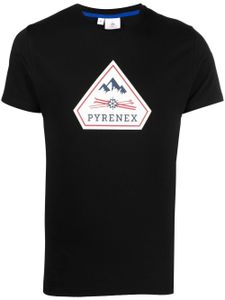 Pyrenex t-shirt à logo imprimé - Noir