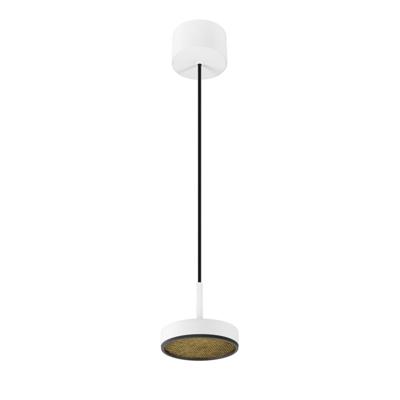 SLV HanglampGrip! Flat wit met zwart Ø 14cm - 1009015