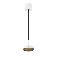 SLV HanglampGrip! Flat wit met zwart Ø 14cm - 1009015 SLV HanglampGrip! Flat wit met zwart Ø 14cm - 1009015