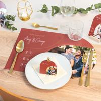 Placemat boog - set van 24