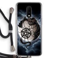 Volle maan: OnePlus 7 Transparant Hoesje met koord