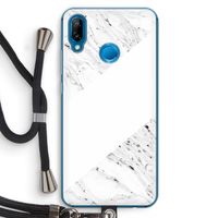 Biggest stripe: Huawei P20 Lite Transparant Hoesje met koord