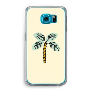 Palmboom: Samsung Galaxy S6 Transparant Hoesje