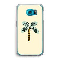 Palmboom: Samsung Galaxy S6 Transparant Hoesje Palmboom: Samsung Galaxy S6 Transparant Hoesje